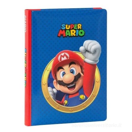 Diario scolastico non datato 12 mesi SuperMario