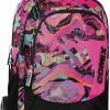 COMIX Wave - Zaino Scuola Trolley per Bambini e Ragazzi, Maniglia Regolabile, Trolley Staccabile, Spallacci Imbottiti e Regolabili, 2 Ampi Scomparti e Tasca Frontale, Chiusure a Zip, 34x52Hx22cm