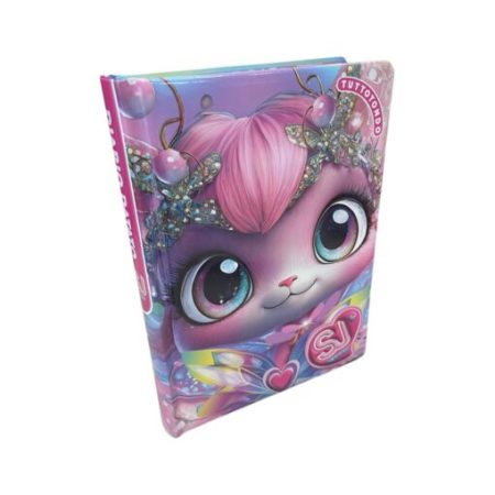 Diario Datato 10 Mesi 2025/2026 SJ Gang Animali Girl Gatta rosa