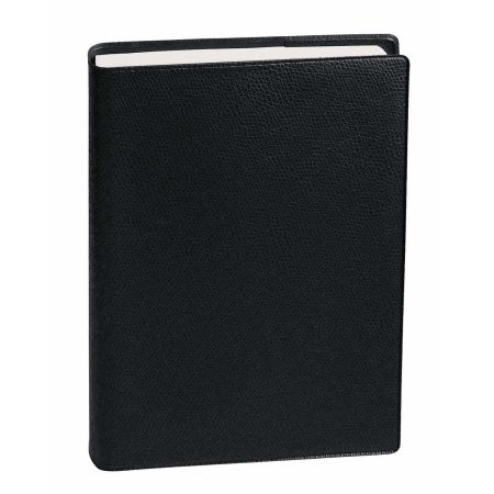 Quo Vadis - Agenda scolastica - 2026 - 2027 - Textagenda - Giornaliera - Italiano - Impala - Nero - 13 mesi da agosto ad agosto - 12x17 cm - Carta Clairefontaine Bianca