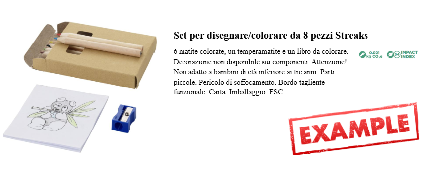 set matite colorate